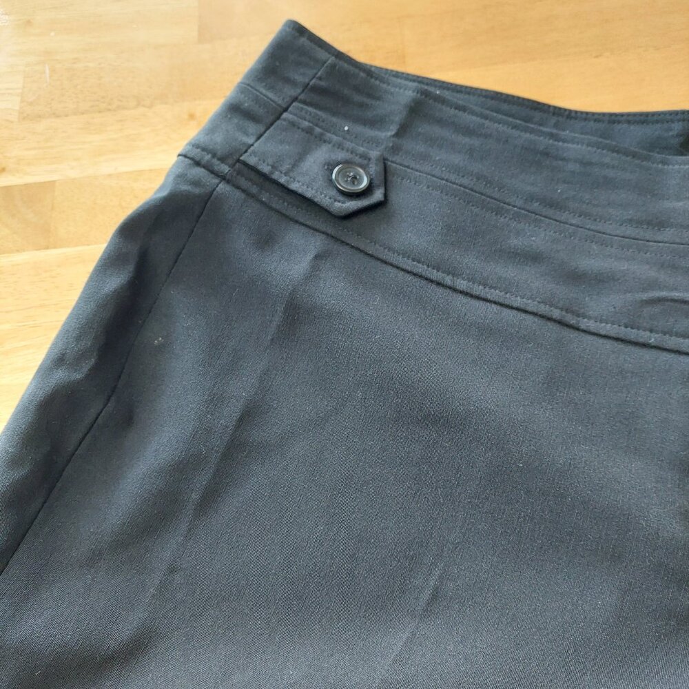 Suzy Shier Women's Black High Waisted Black Dress Pants Size 15/16 - Picture 4 of 8